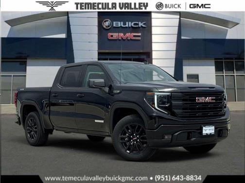 Onyx Black 2026 GMC Sierra 1500 Elevation