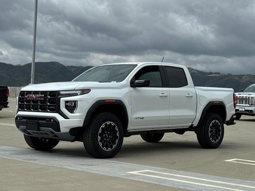 Summit White 2026 GMC Canyon AT4
