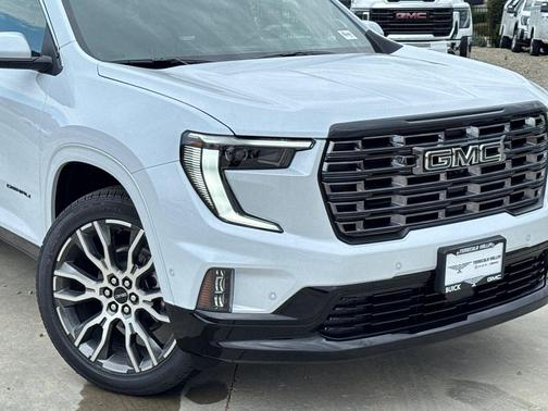 Glacier White Tricoat 2026 GMC Acadia Denali