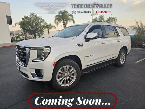 White Frost Tricoat 2022 GMC Yukon SLT