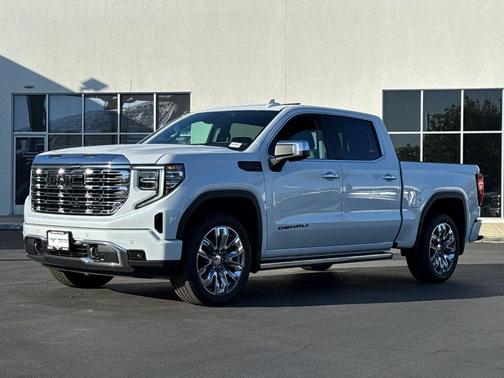 Glacier White Tricoat 2026 GMC Sierra 1500 Denali