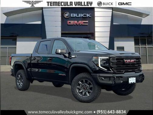 Onyx Black 2026 GMC Sierra 1500 AT4X