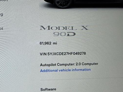 2017 Tesla Model X 90D