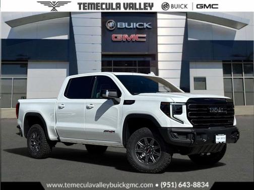 Summit White 2026 GMC Sierra 1500 AT4X