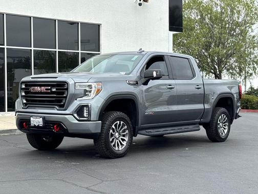 Satin Steel Metallic 2021 GMC Sierra 1500 AT4