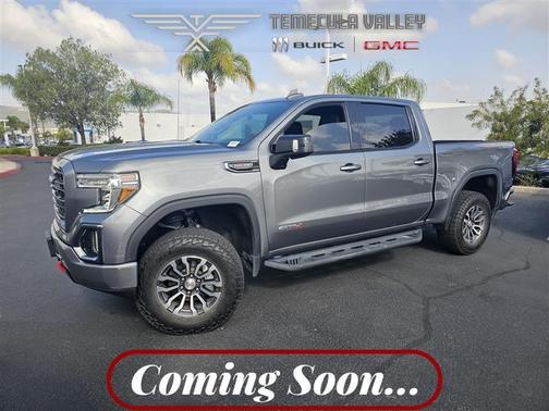 Satin Steel Metallic 2021 GMC Sierra 1500 AT4