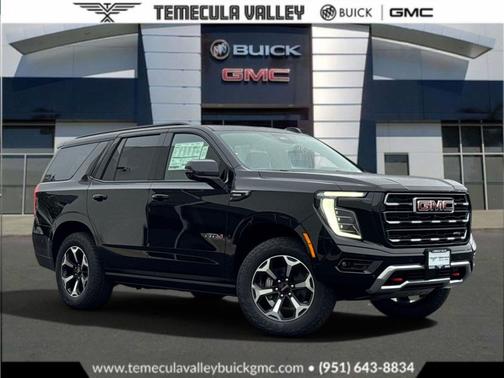 Onyx Black 2026 GMC Yukon 4WD AT4