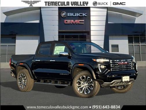 Onyx Black 2026 GMC Canyon Denali