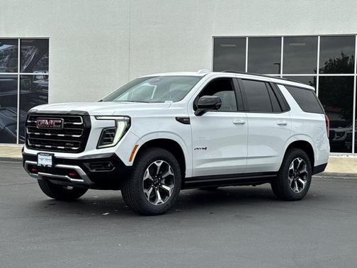 Summit White 2026 GMC Yukon 4WD AT4 Ultimate