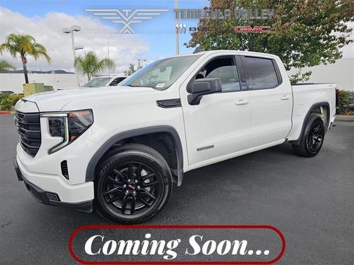 Summit White 2022 GMC Sierra 1500 Elevation