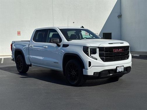 Summit White 2022 GMC Sierra 1500 Elevation