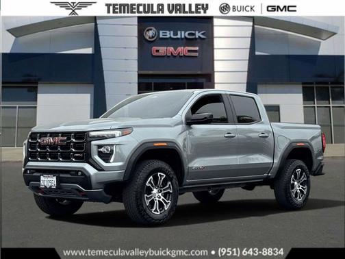 Sterling Metallic 2025 GMC Canyon AT4