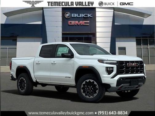 Summit White 2026 GMC Canyon AT4