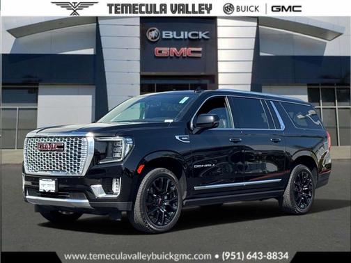 Onyx Black 2022 GMC Yukon XL Denali