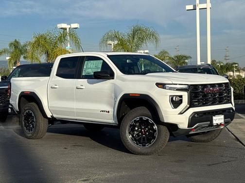 Summit White 2026 GMC Canyon AT4