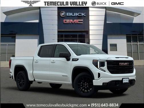 Summit White 2026 GMC Sierra 1500 Elevation