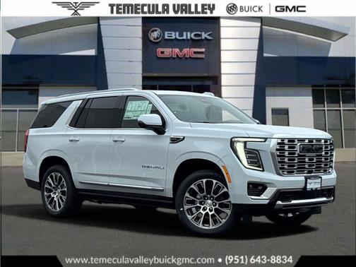 Glacier White Tricoat 2026 GMC Yukon XL Denali