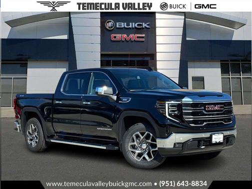 Onyx Black 2026 GMC Sierra 1500 SLT