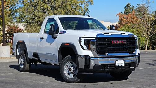 Summit White 2025 GMC Sierra 2500 Pro