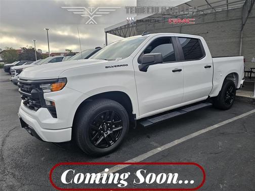 Summit White 2024 Chevrolet Silverado 1500 Custom