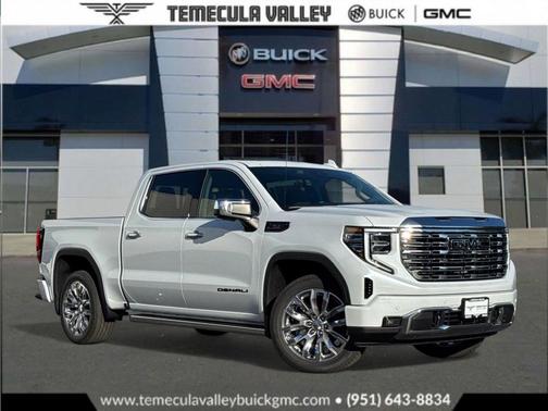 Glacier White Tricoat 2026 GMC Sierra 1500 Denali