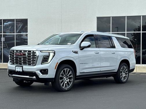 Glacier White Tricoat 2026 GMC Yukon XL Denali