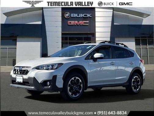 Crystal White Pearl 2022 Subaru Crosstrek Premium