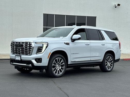 Glacier White Tricoat 2026 GMC Yukon Denali