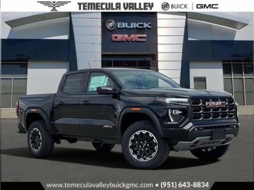 Onyx Black 2026 GMC Canyon AT4