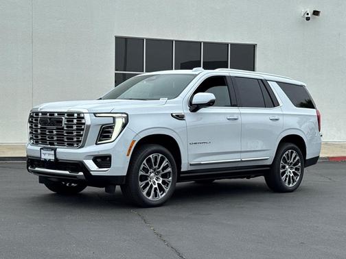 Glacier White Tricoat 2026 GMC Yukon Denali