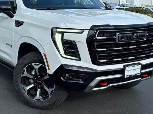 Summit White 2026 GMC Yukon 4WD AT4