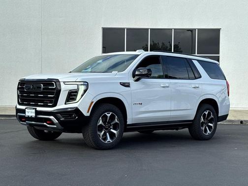 Summit White 2026 GMC Yukon 4WD AT4