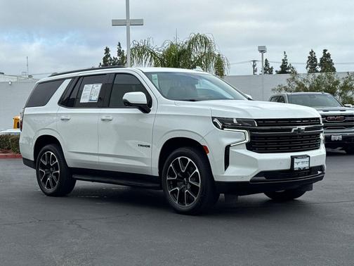 Summit White 2021 Chevrolet Tahoe 2WD RST