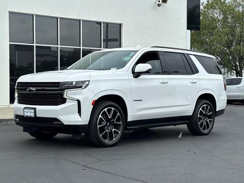 Summit White 2021 Chevrolet Tahoe 2WD RST