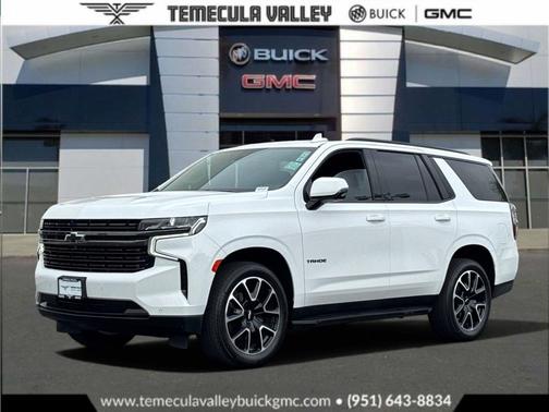 Summit White 2021 Chevrolet Tahoe 2WD RST