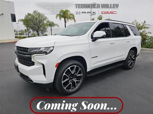 Summit White 2021 Chevrolet Tahoe 2WD RST