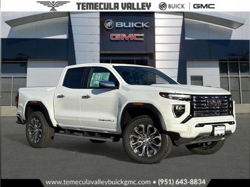 Summit White 2026 GMC Canyon Denali
