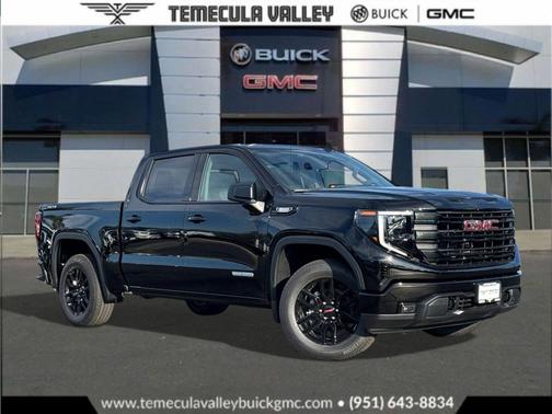 Onyx Black 2026 GMC Sierra 1500 Elevation