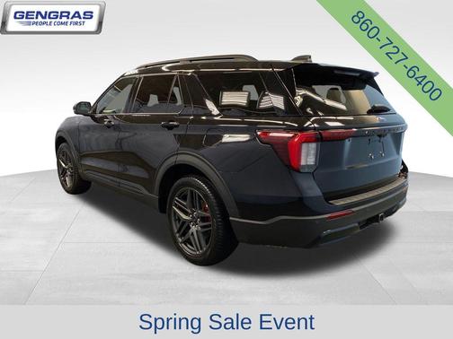 Black Metallic 2025 Ford Explorer ST-Line