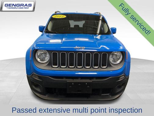 Sierra Blue 2015 Jeep Renegade Latitude