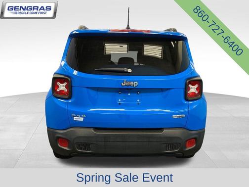 Sierra Blue 2015 Jeep Renegade Latitude