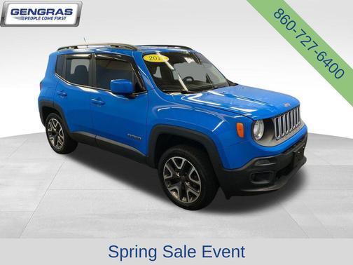 Sierra Blue 2015 Jeep Renegade Latitude