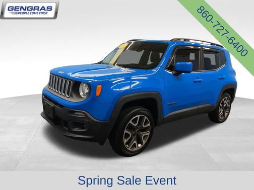 Sierra Blue 2015 Jeep Renegade Latitude
