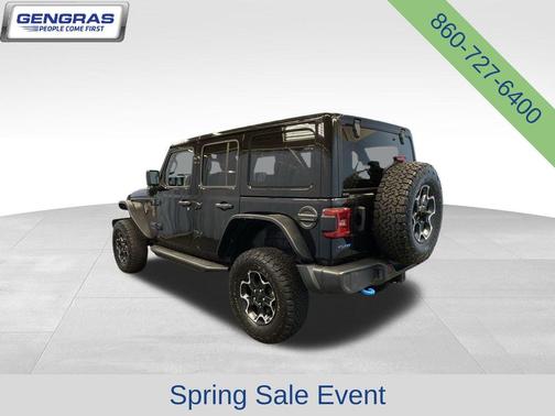 Black Clearcoat 2022 Jeep Wrangler Unlimited 4xe Rubicon