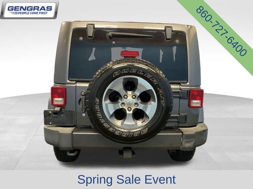 Granite Crystal Clearcoat Metallic 2016 Jeep Wrangler Sahara