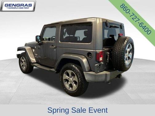 Granite Crystal Clearcoat Metallic 2016 Jeep Wrangler Sahara