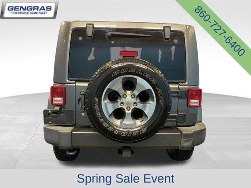 Granite Crystal Clearcoat Metallic 2016 Jeep Wrangler Sahara