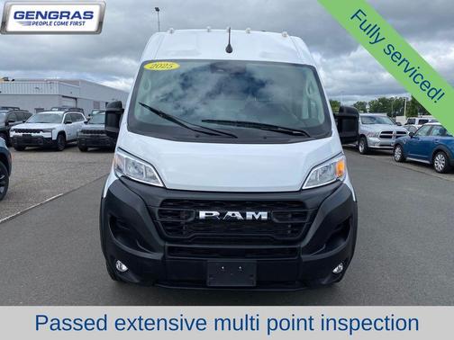Bright White Clearcoat 2025 RAM ProMaster 2500 High Roof