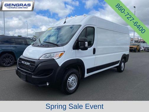 Bright White Clearcoat 2025 RAM ProMaster 2500 High Roof