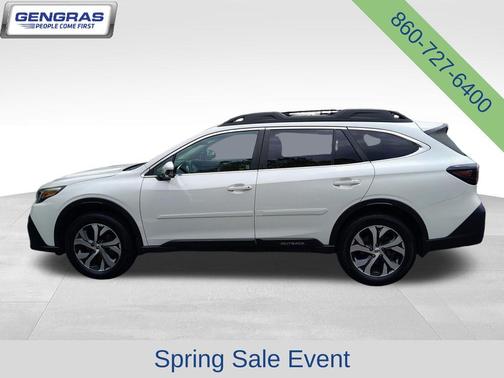 Crystal White Pearl 2022 Subaru Outback Limited
